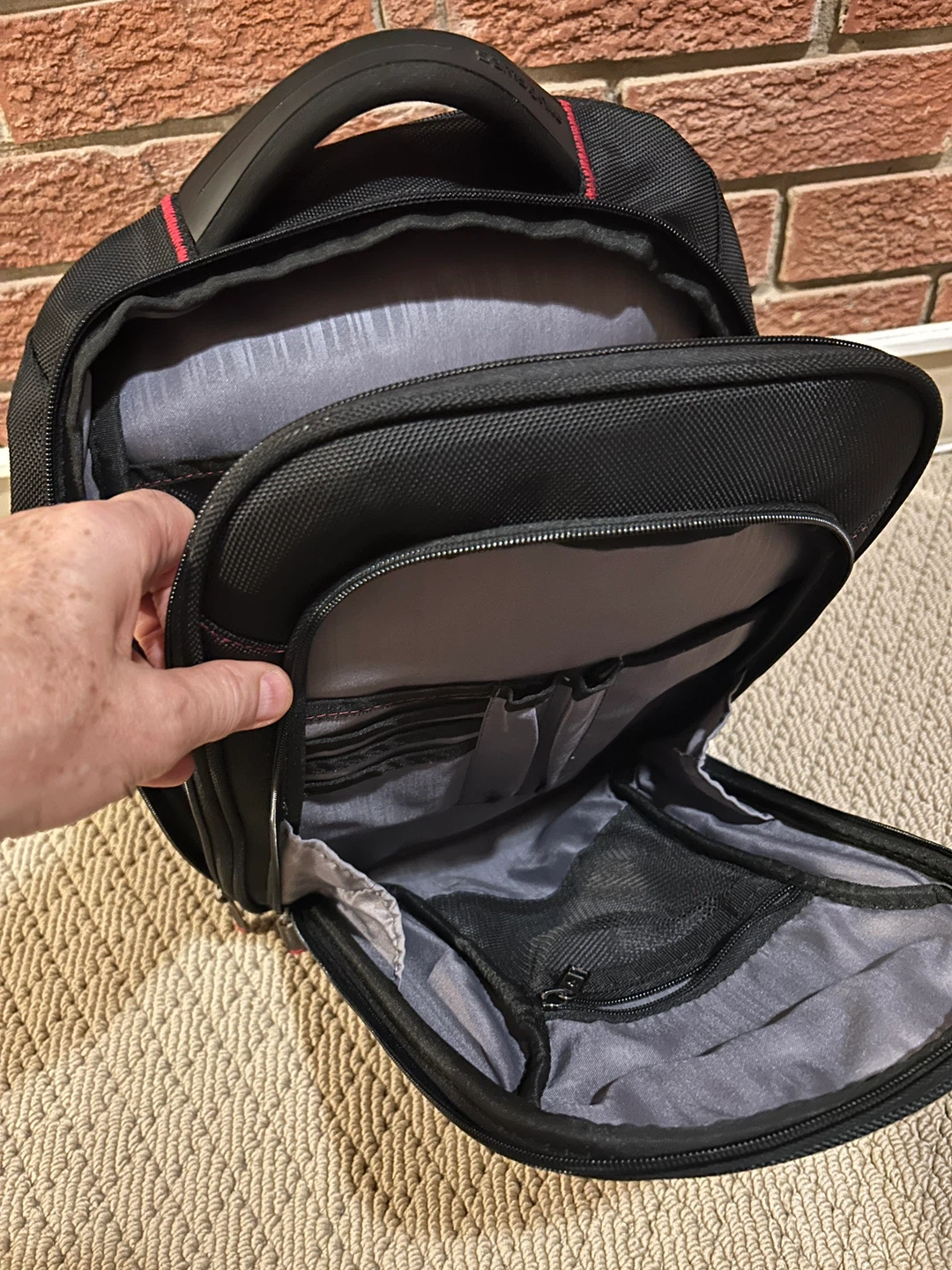 Samsonite Black Backpack brand new - photo 3