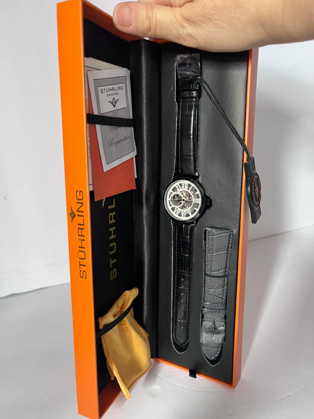 Stuhrling Original Skeleton Automatic Watch - photo 2