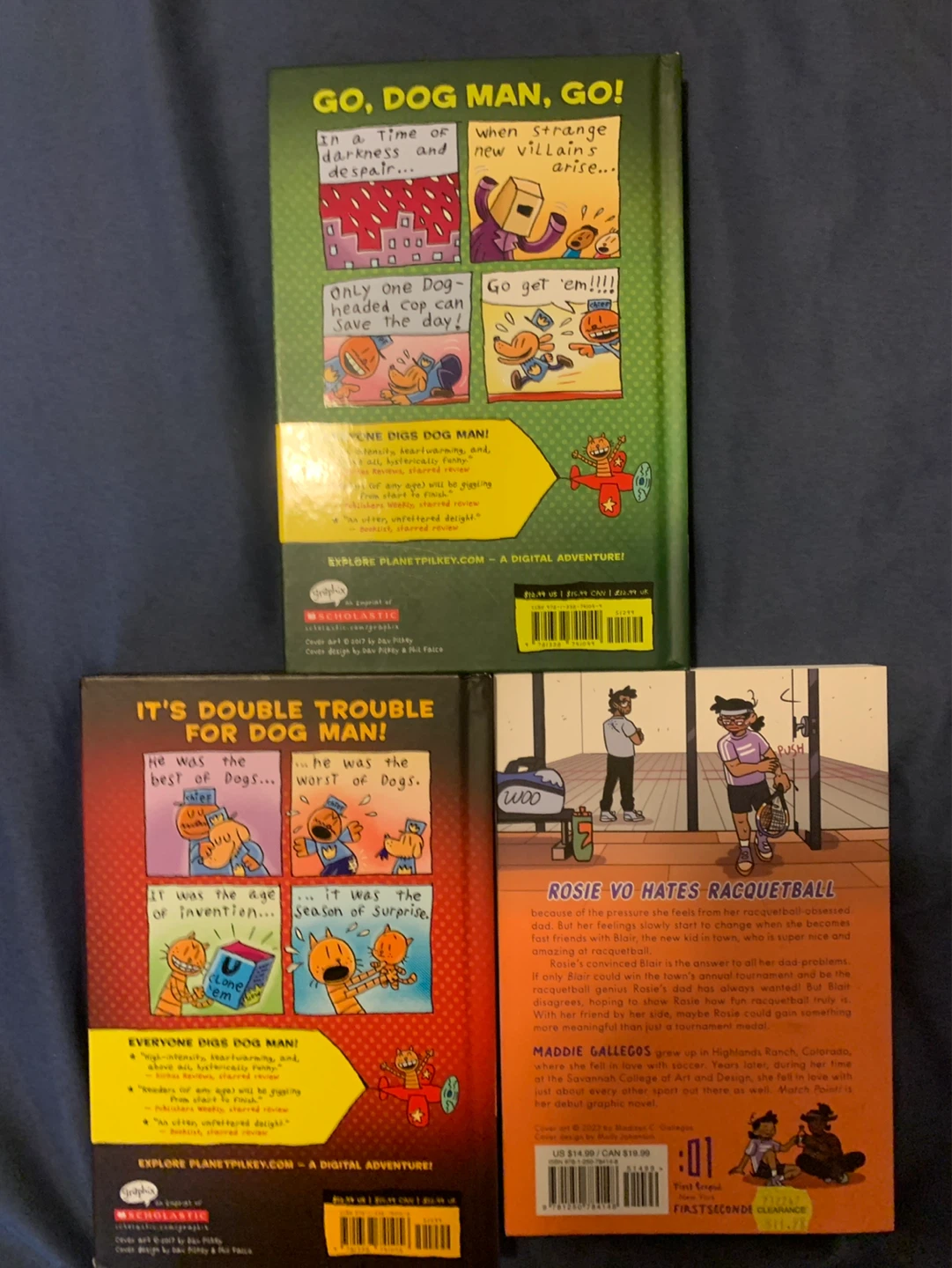 Books 2 dog man one match point - photo 2