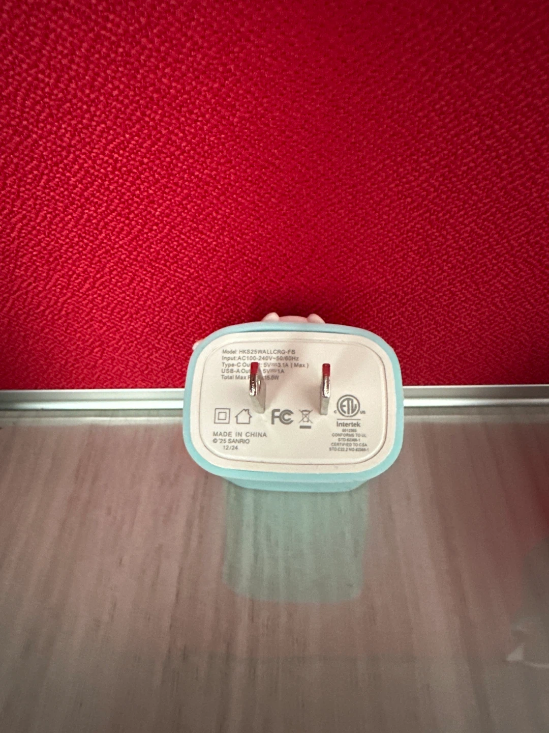 ⚽️ Sanrio Cinnamoroll USB Wall Socket Plug - photo 3