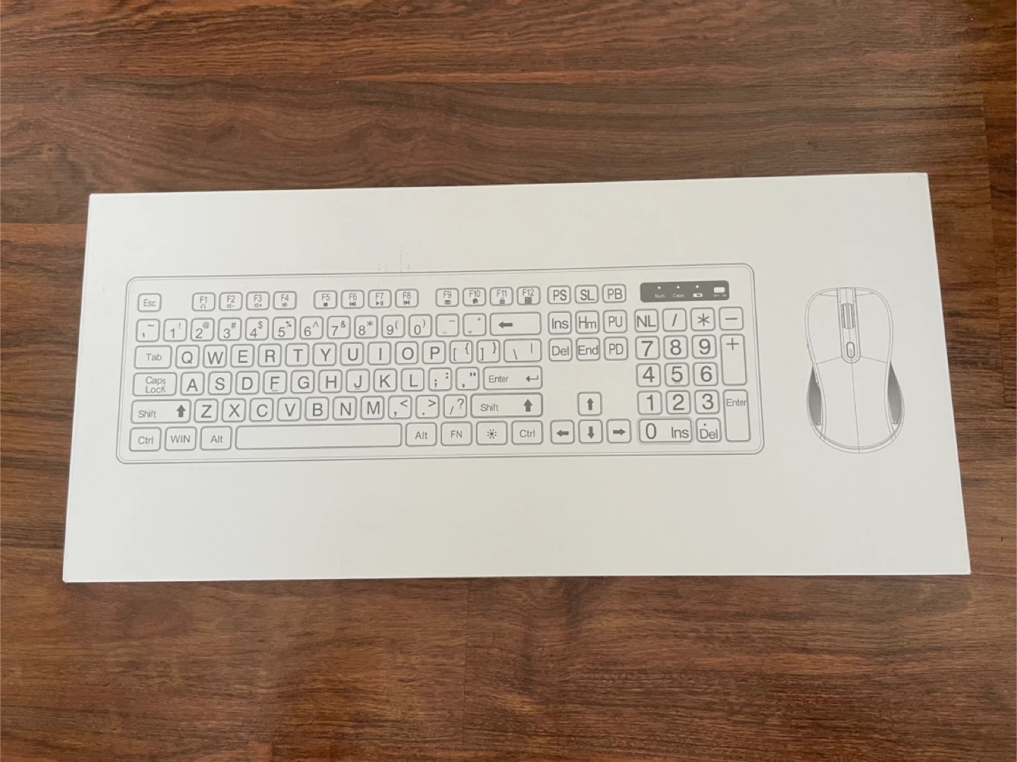 ⚽️ Wireless Keyboard and Mouse Combo - photo 2