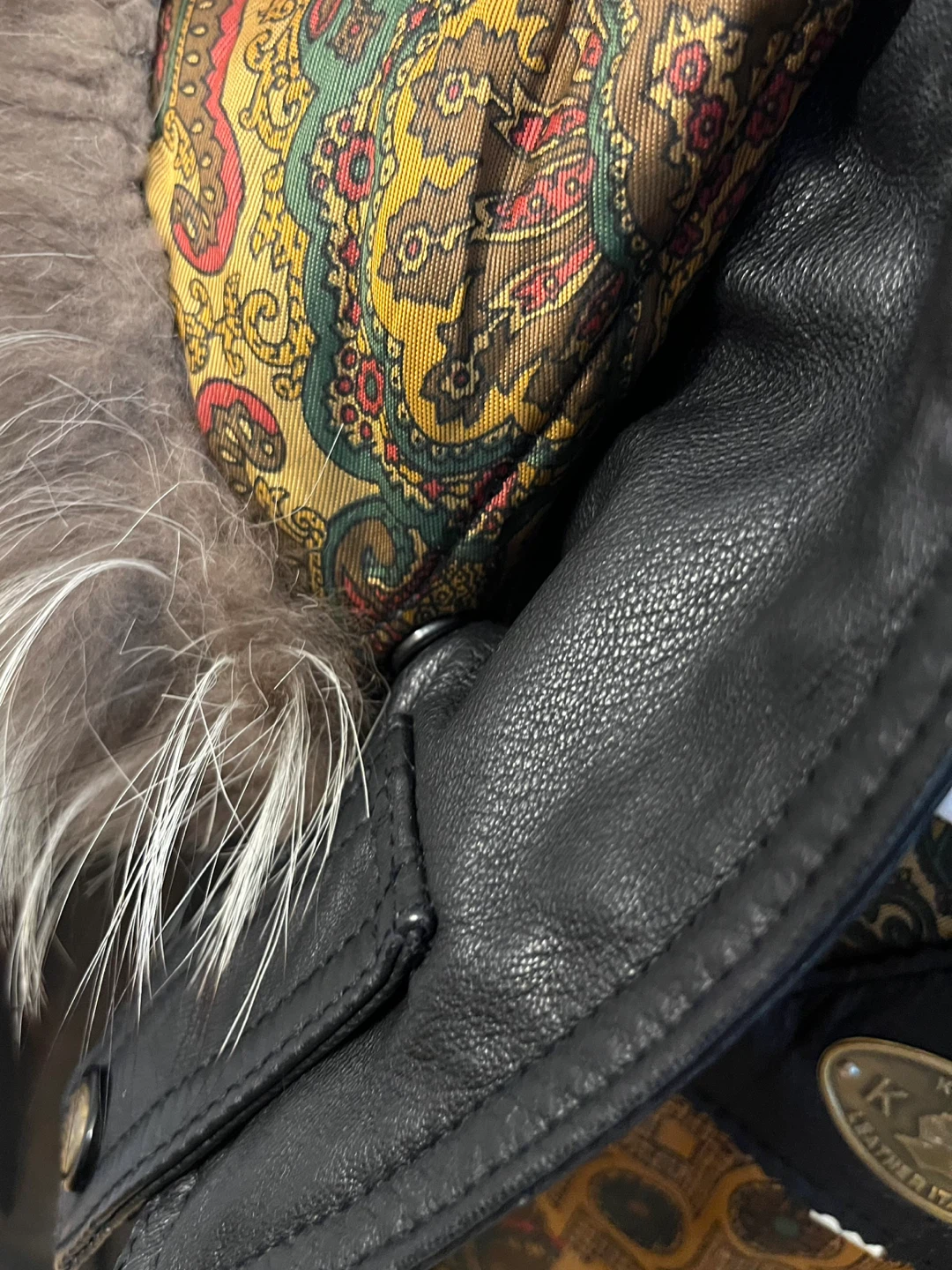 ⚽ *MOVING SALE* Vintage 90s Made in Italy Leather Jacket - photo 4