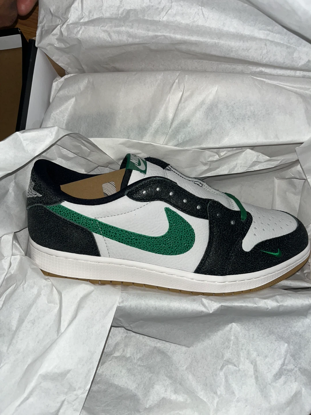Nike Air Jordan 1 Phantom pine green low size 11