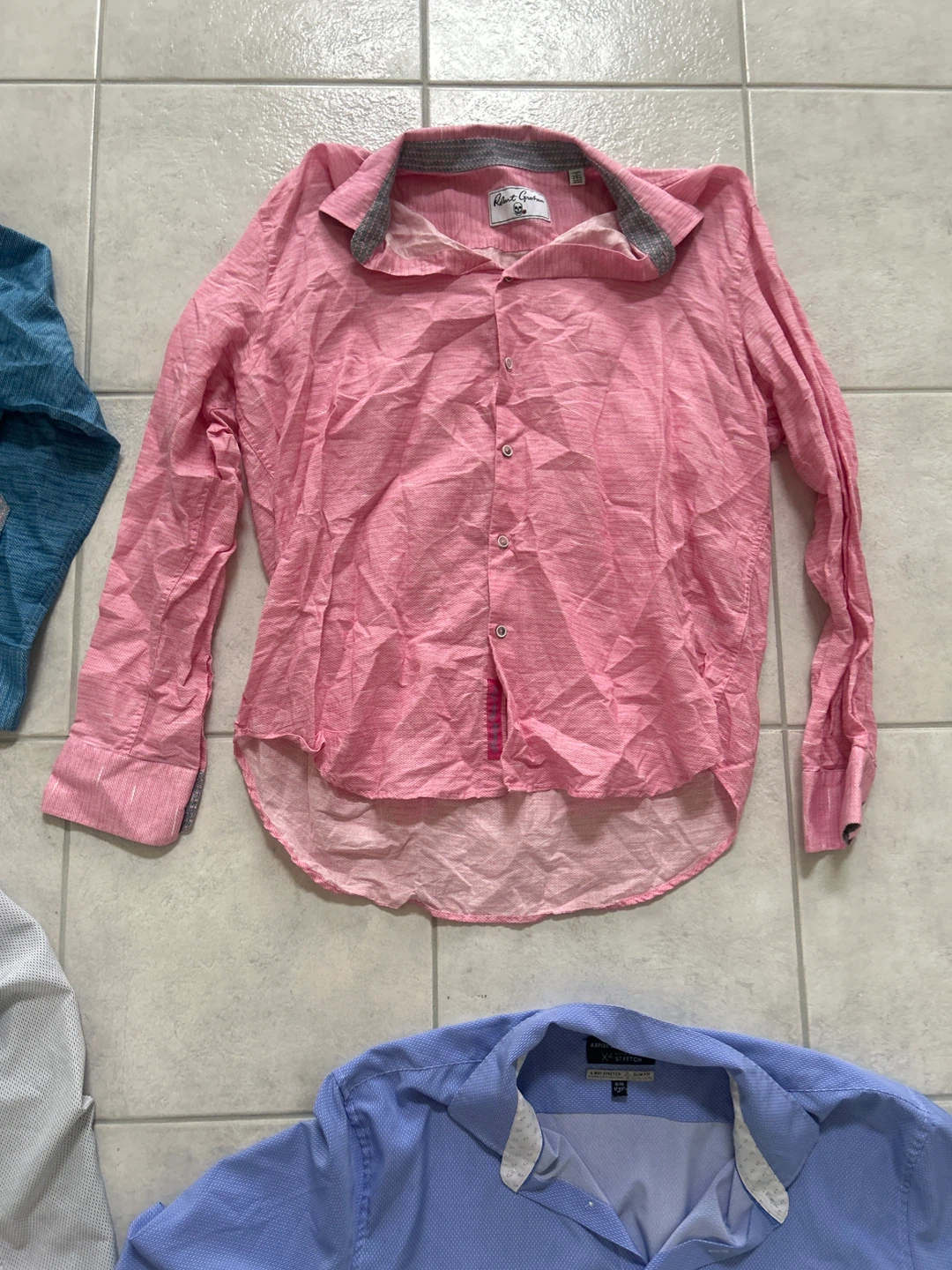 Men's Dress Shirts Blue, Pink, Grey, Light Blue) - photo 4