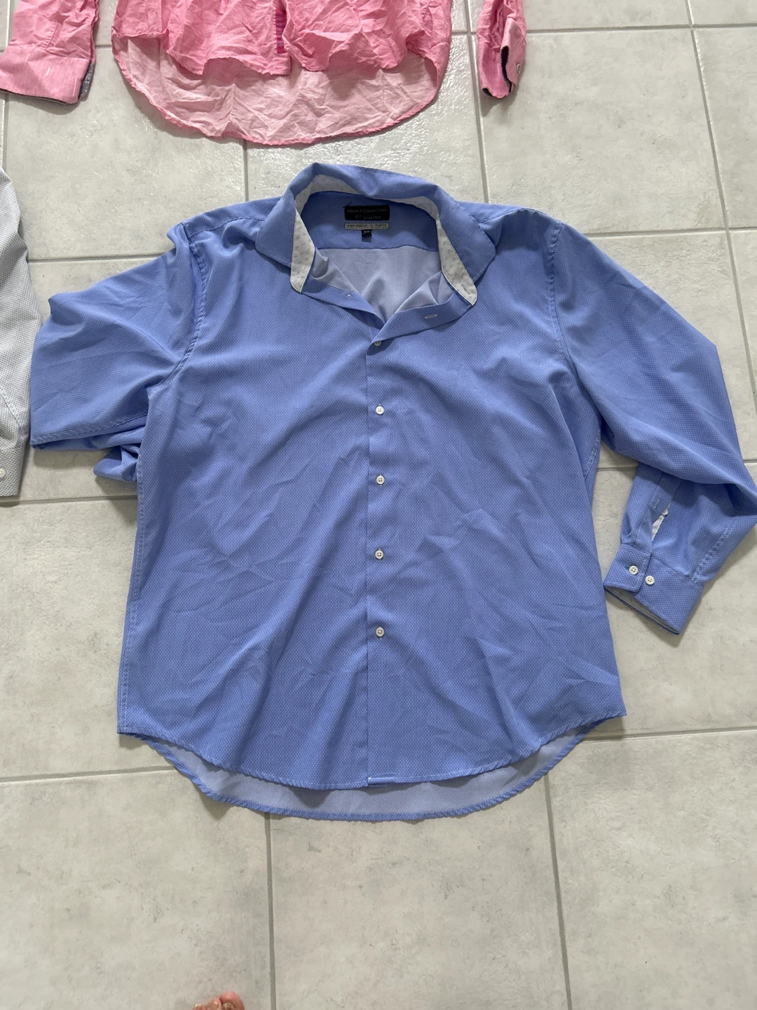 Men's Dress Shirts Blue, Pink, Grey, Light Blue) - photo 5