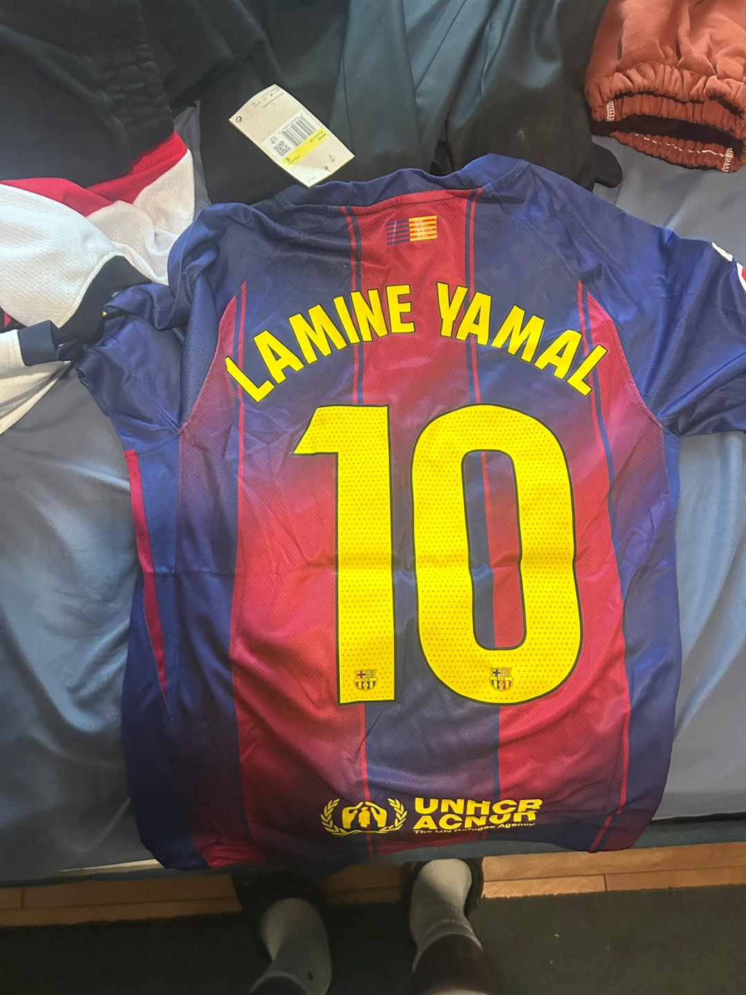 Nike Dri-FIT Barcelona Lamine Yamal Jersey Size S