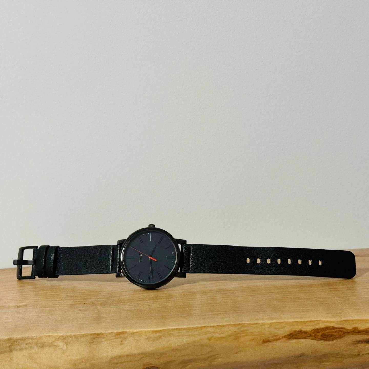 Timex Easy Reader Limited -  Black Leather Strap Watch ⚽️ - photo 3