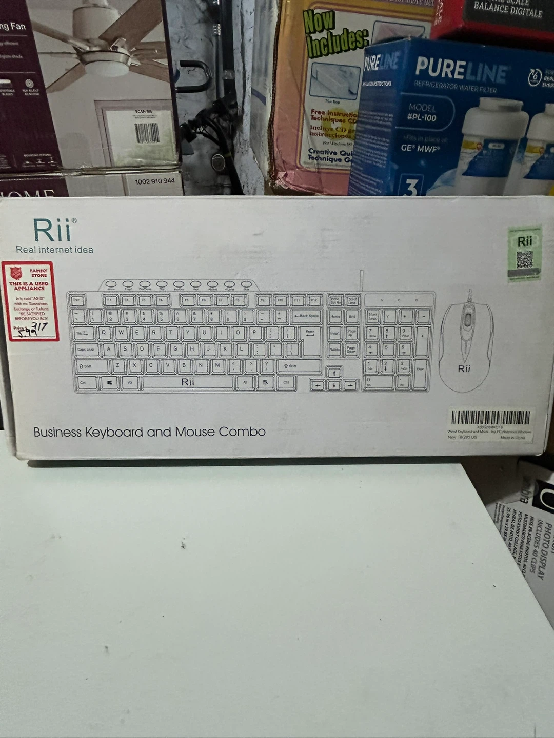 Rii Business Keyboard and Mouse Combo