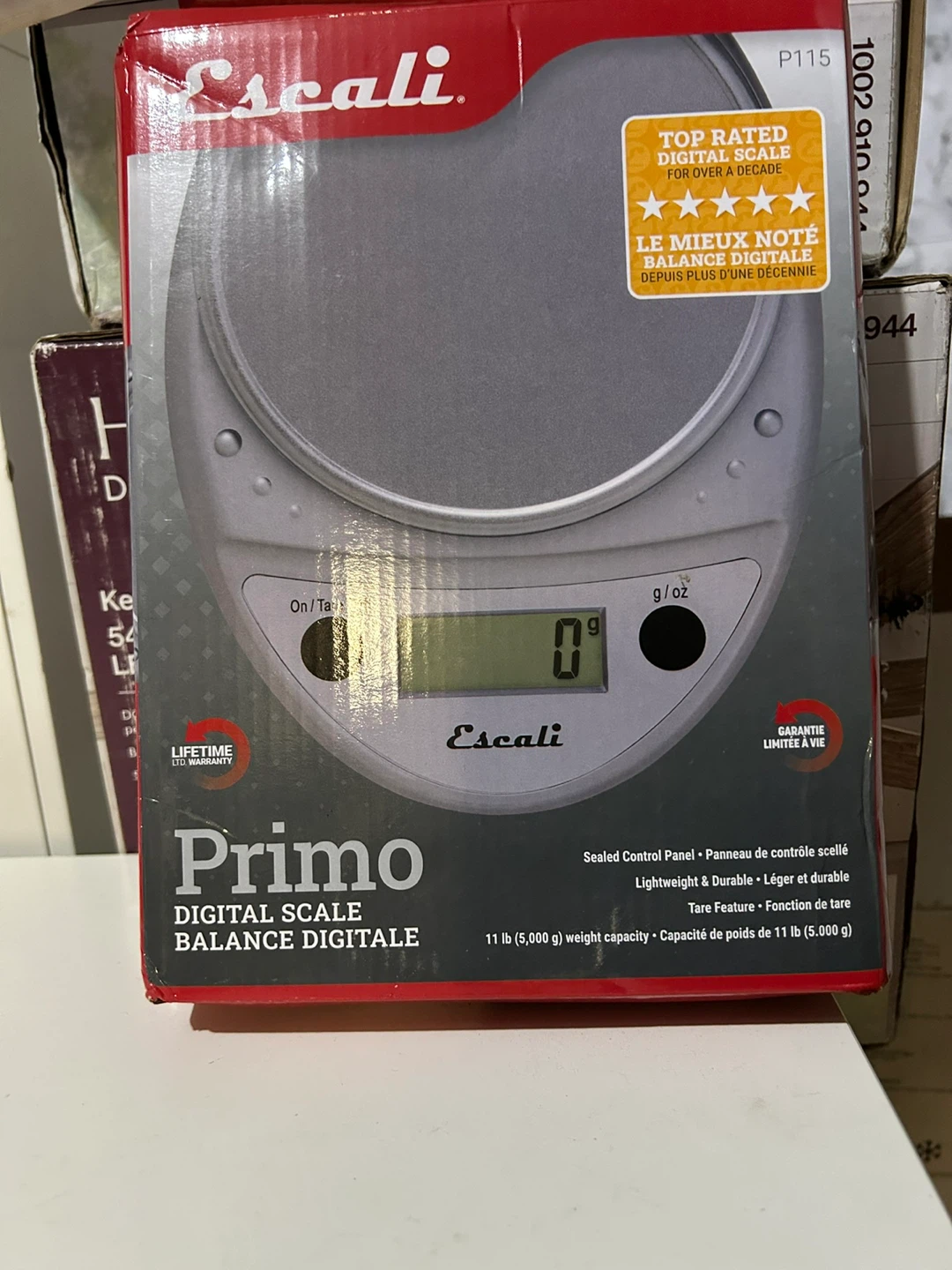 Escali Primo Digital Kitchen Scale