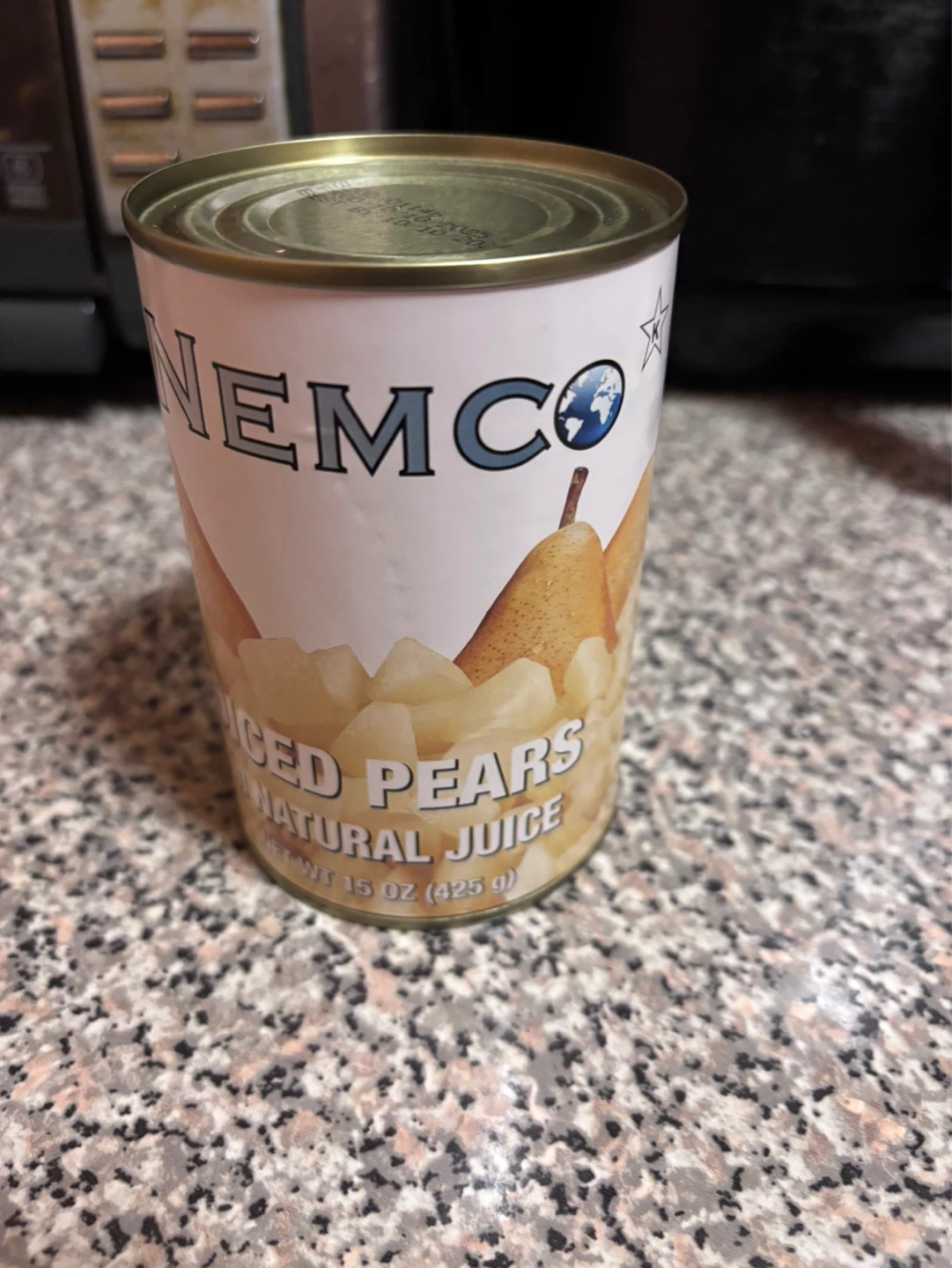 ⚽️Nemco Sliced Pears in Natural Juice Can - 15 oz
