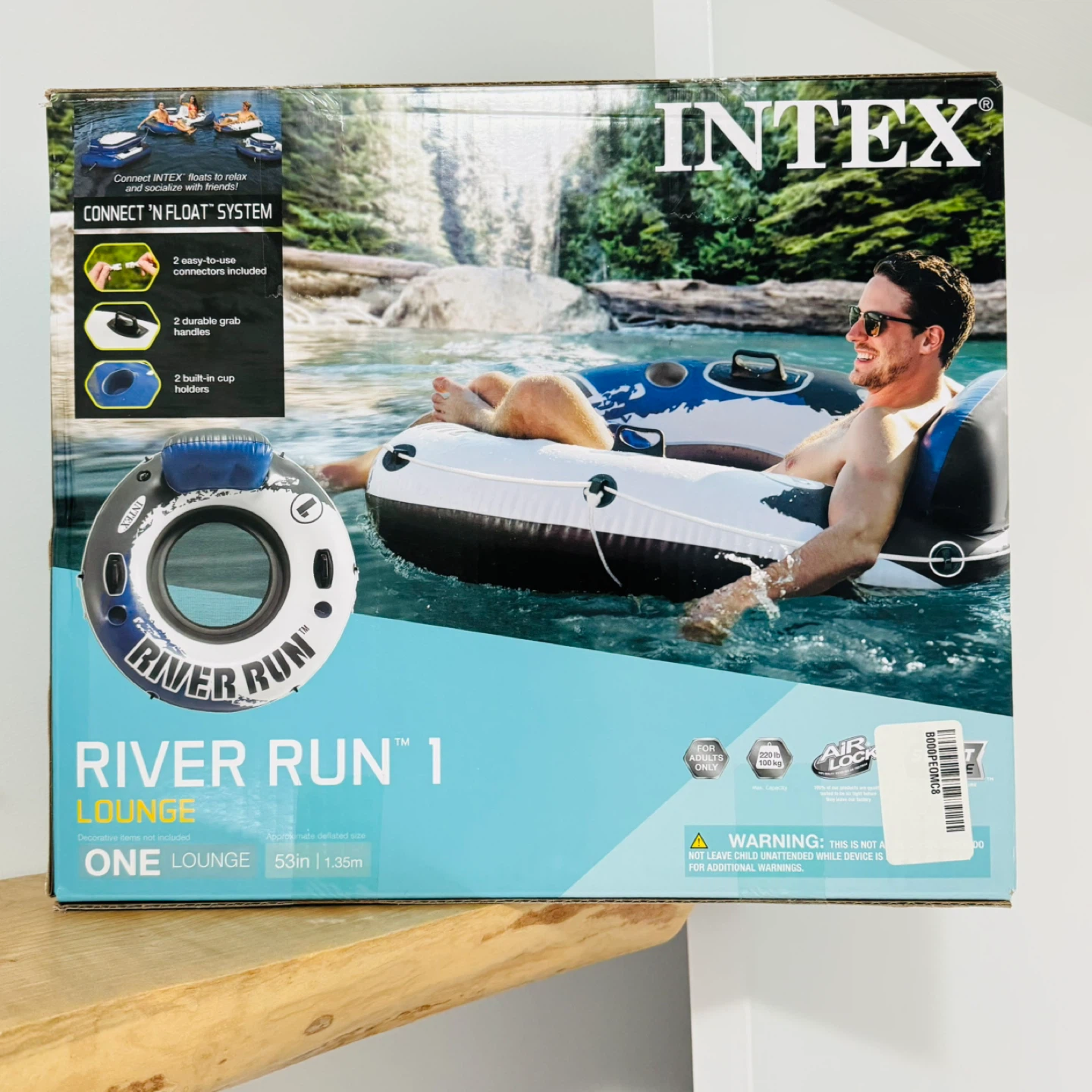 Intex River Run 1 Lounge Float - 53in / 1.35m Brand New ⚽️ - photo 2