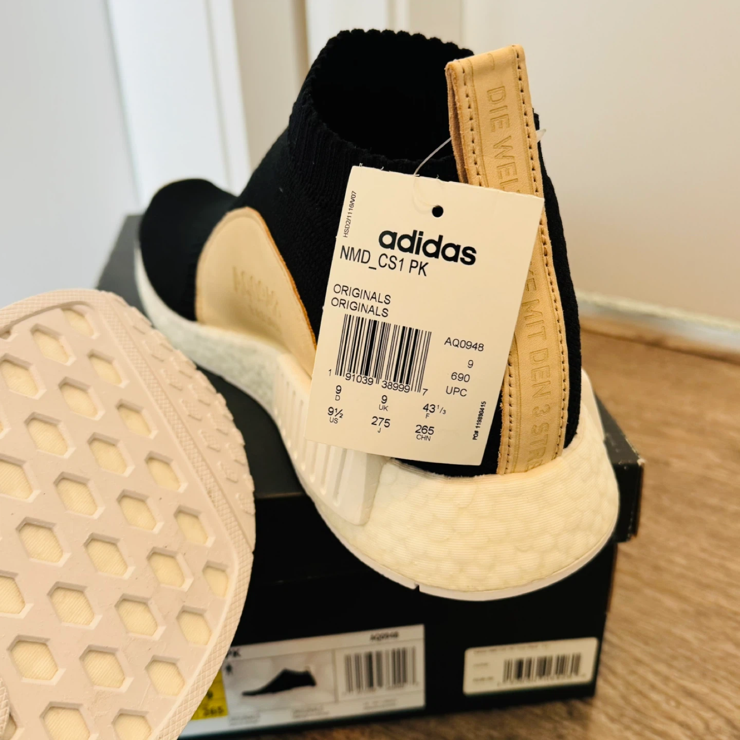 Adidas City Sock NMD Leather - Brand New with Tags ⚽️ - photo 2