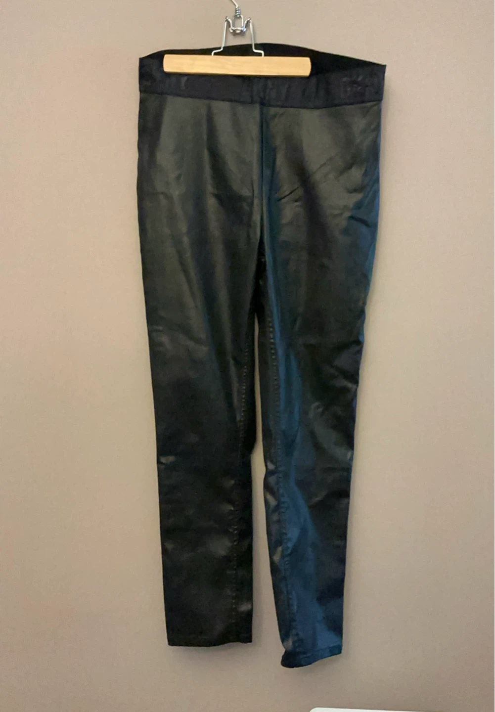 DKNY Faux Leather Leggings