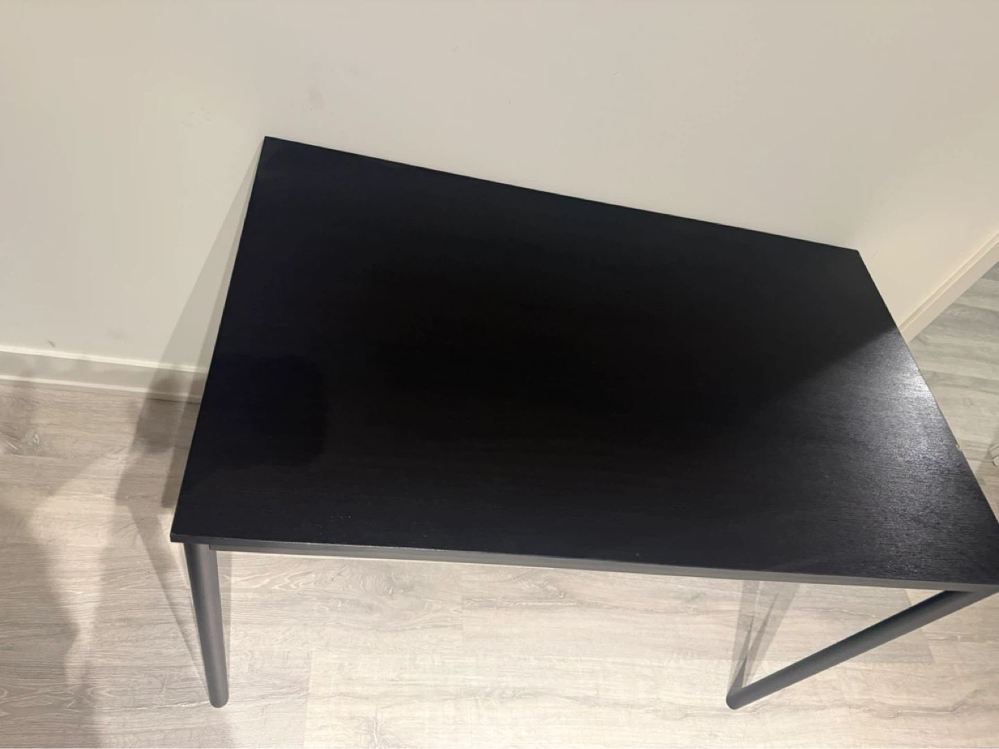 Ikea Black Table - photo 3