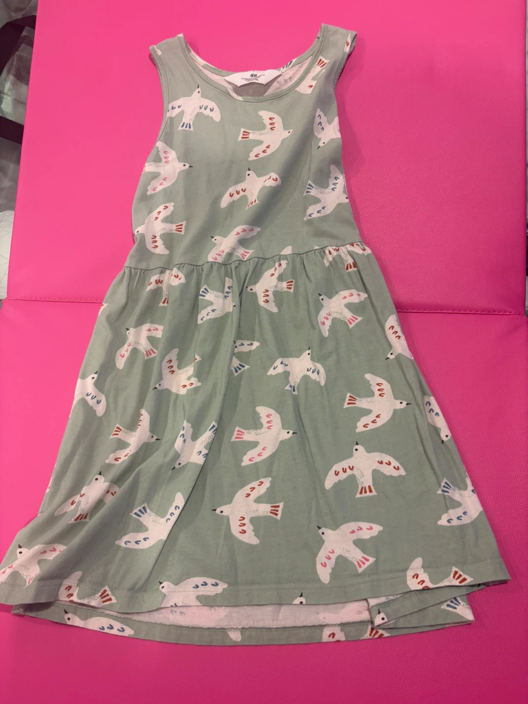 H&M Girls' Bird Print Dress - Size 8-10 Years