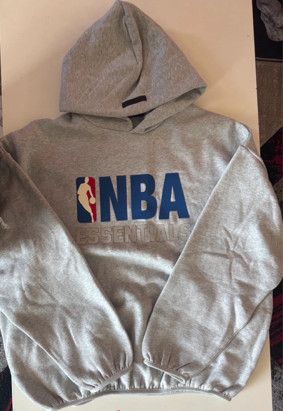 Grey NBA Essentials Hoodie
