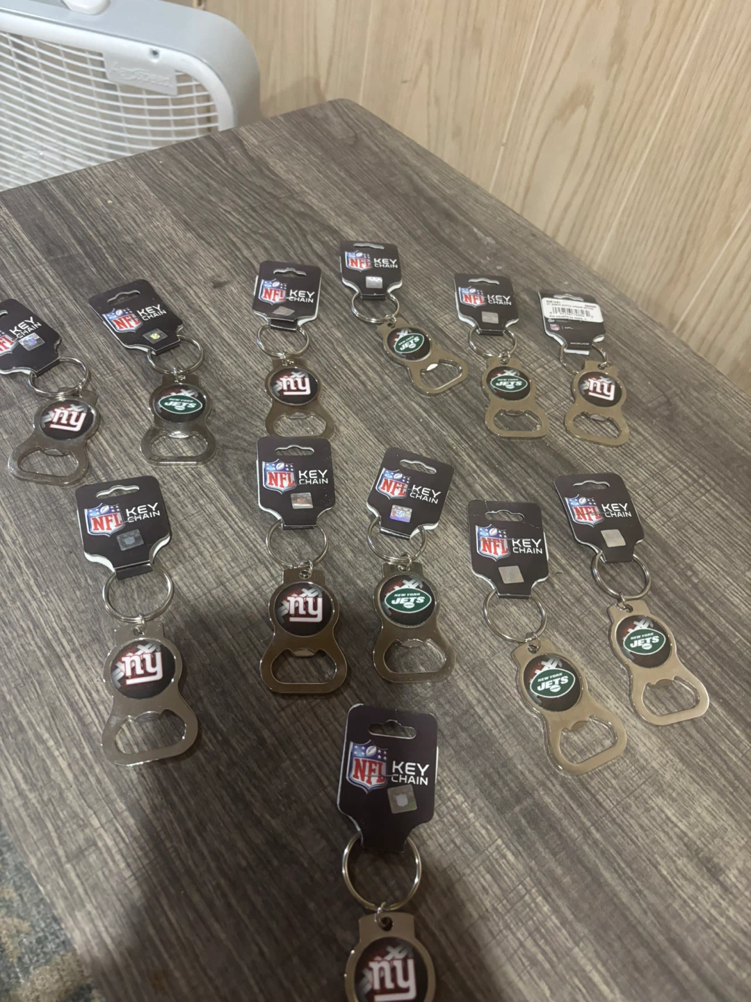 NFL Keychain Bottle Openers