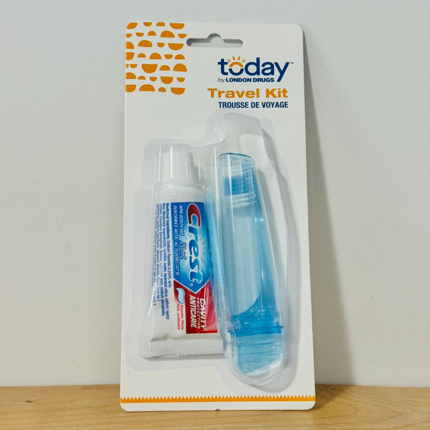 Toothbrush and Toothpaste Travel Kit ⚽️