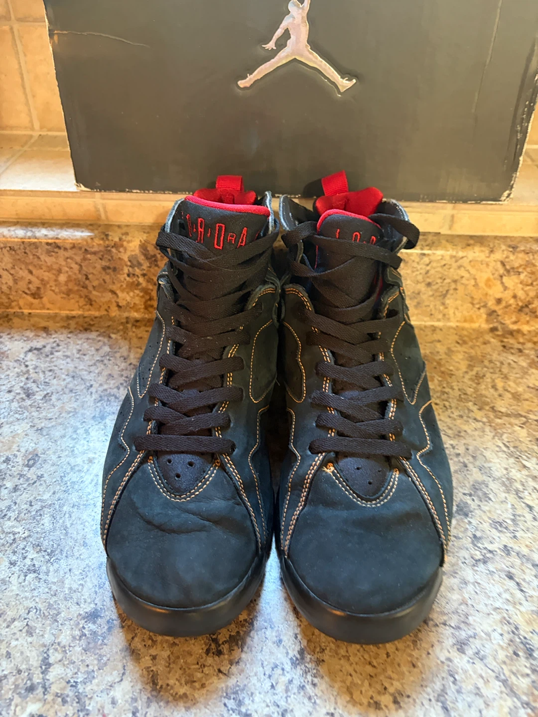 Air Jordan 7 Retro 'Bordeaux' Sneakers - photo 4