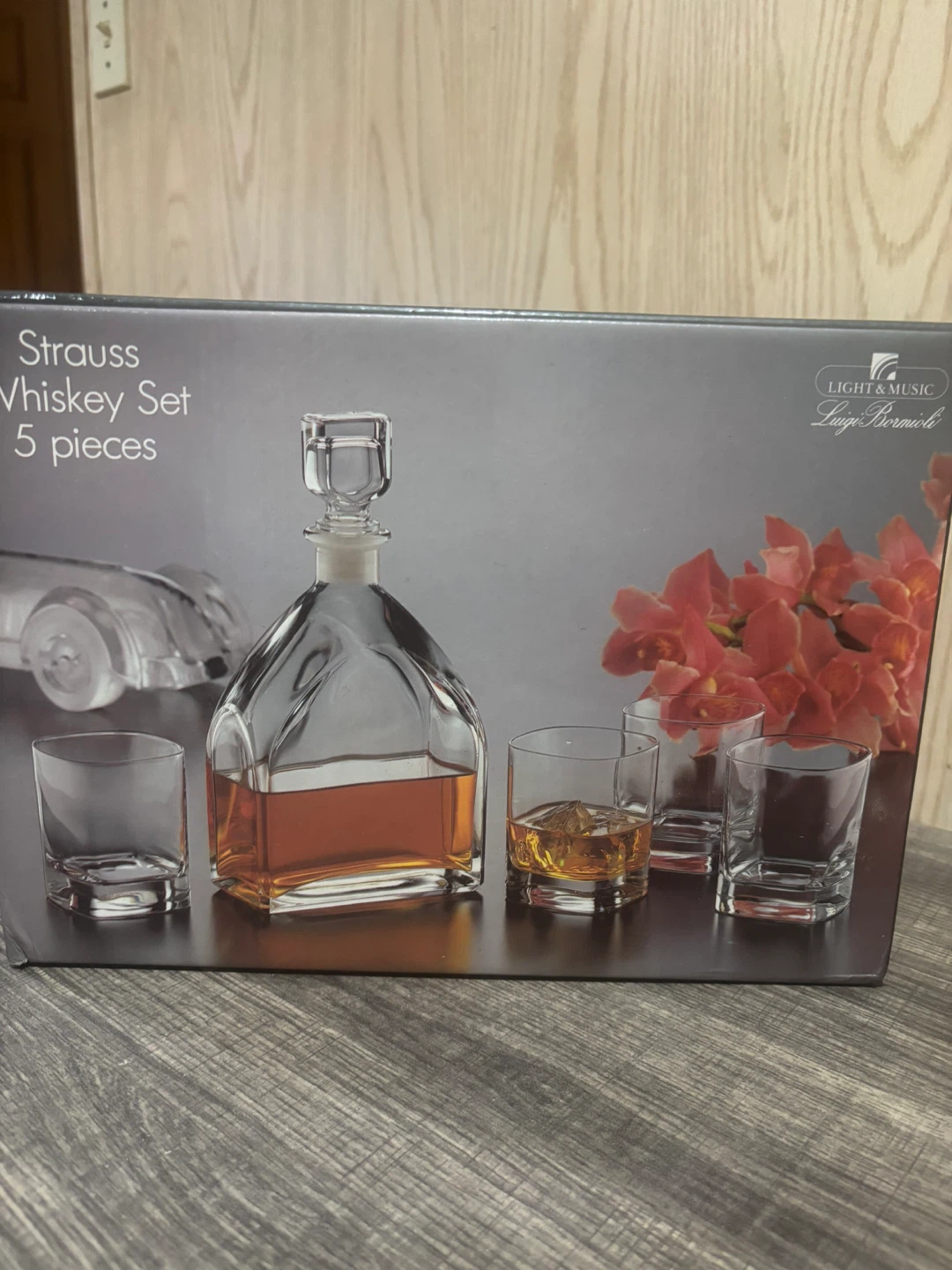 Luigi Bormioli Strauss Whiskey Set