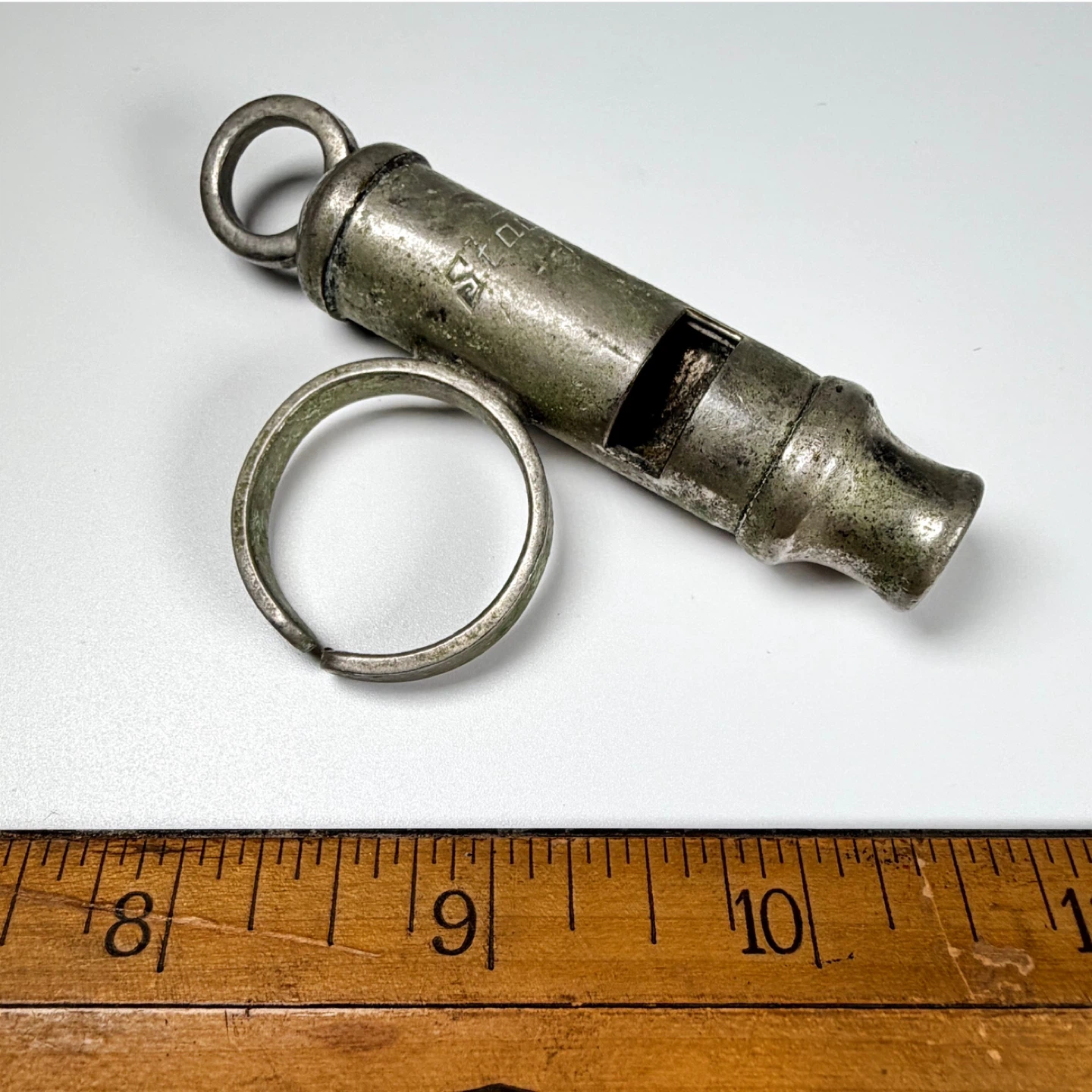 Vintage 1941 WWII Stadium Whistle - photo 4