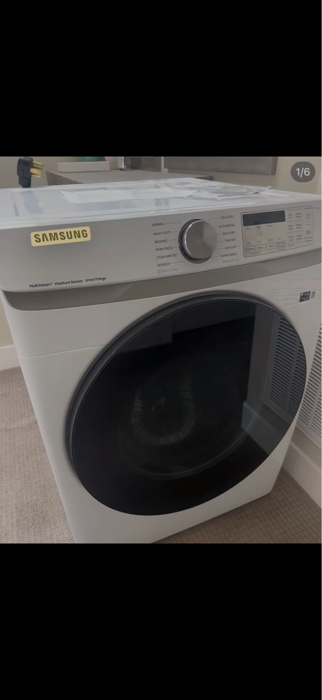 Samsung 7.5 Cu. Ft. Smart Electric Dryer