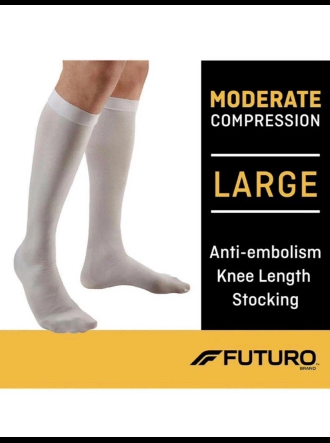 Medical Compression Anti-Embolism Knee Length Stockings/Socks - photo 5