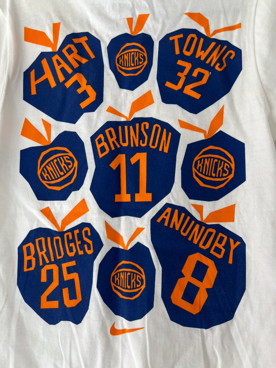 【Limited】KNICKS Nike NBA Champions Tee 25-26/KIDS XS