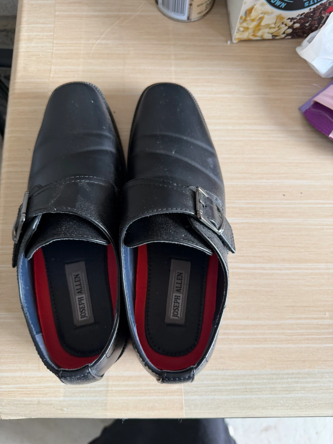 Kids Black Strap Dress Shoes - photo 2