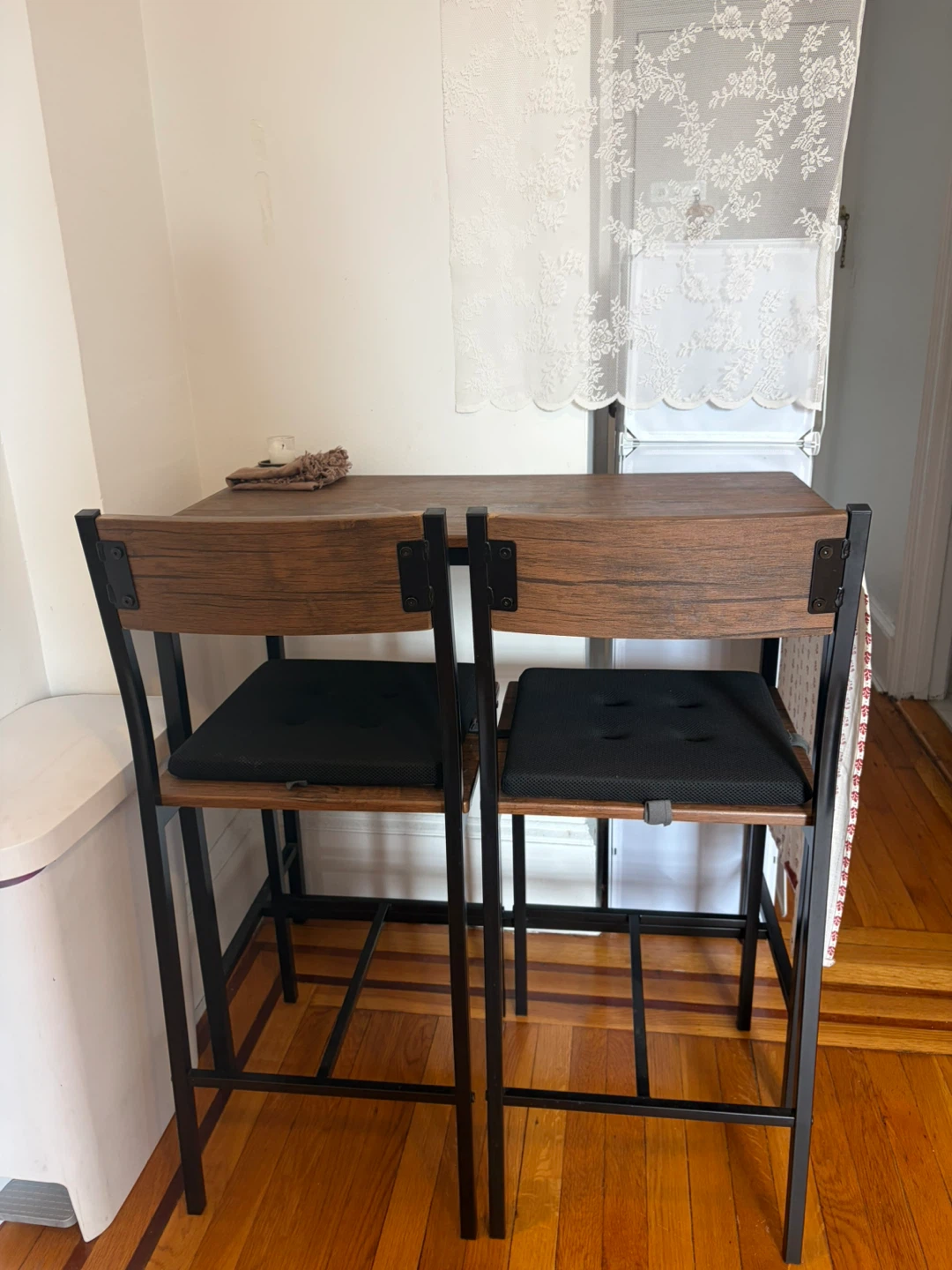 Bar Table and 2 Chairs Set