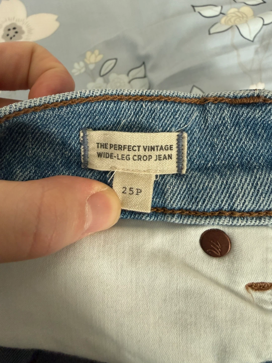 Madewell Vintage Perfect Wide Leg Crop 25P - photo 3