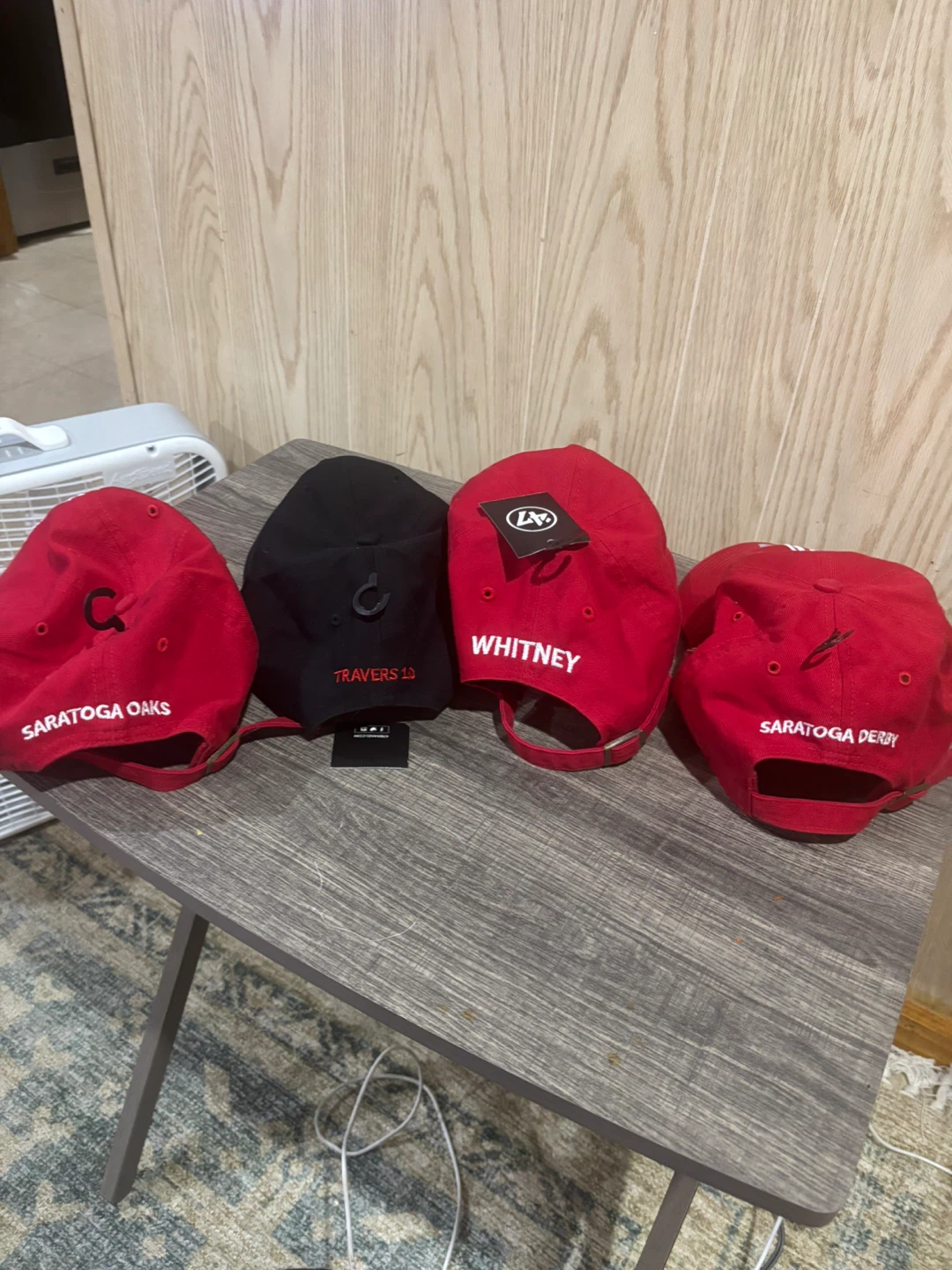 Saratoga  raceway 47 Brand Baseball Caps - Lot of 4 - photo 2
