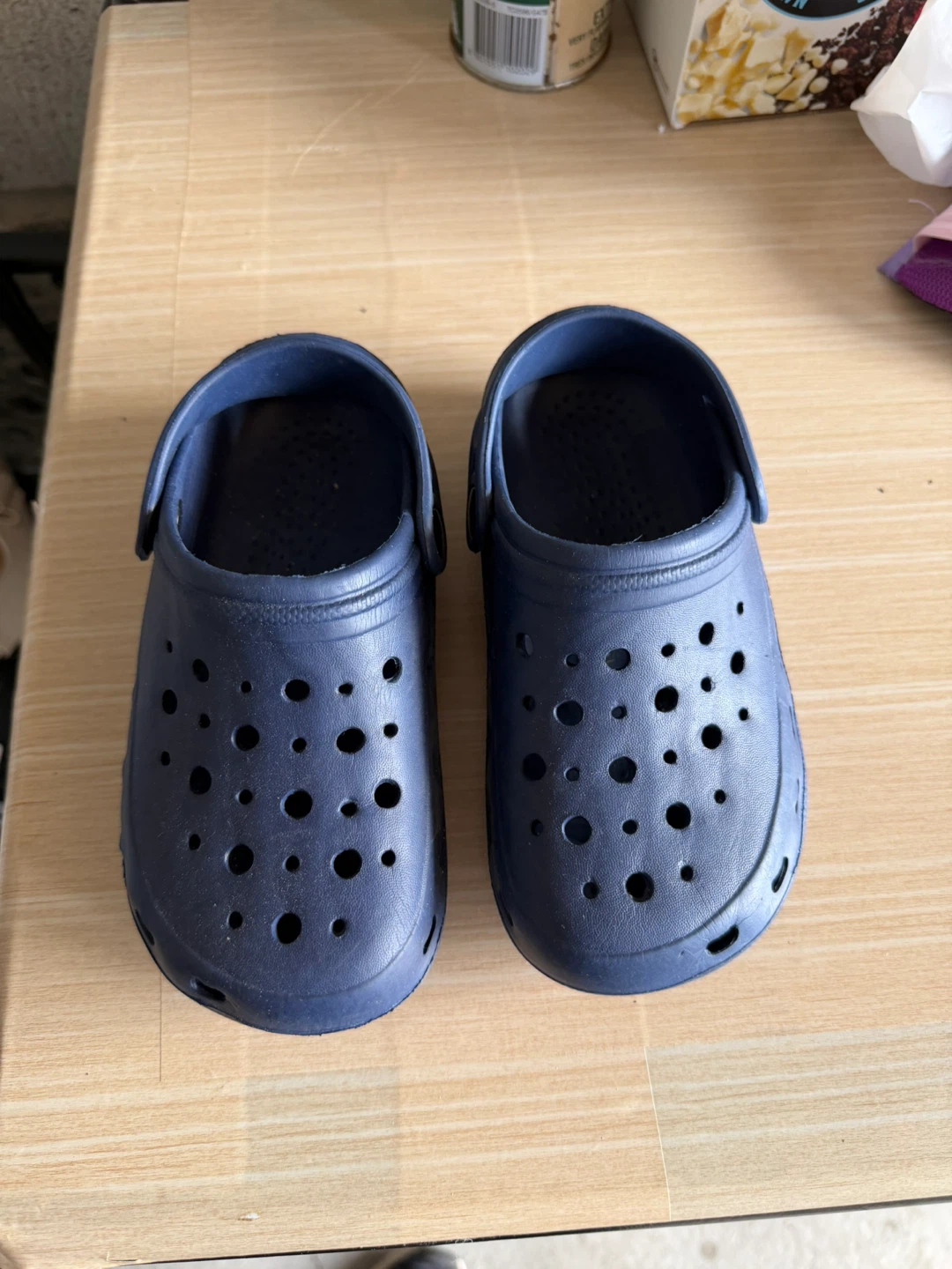 Navy Blue Clogs - Size 11/29