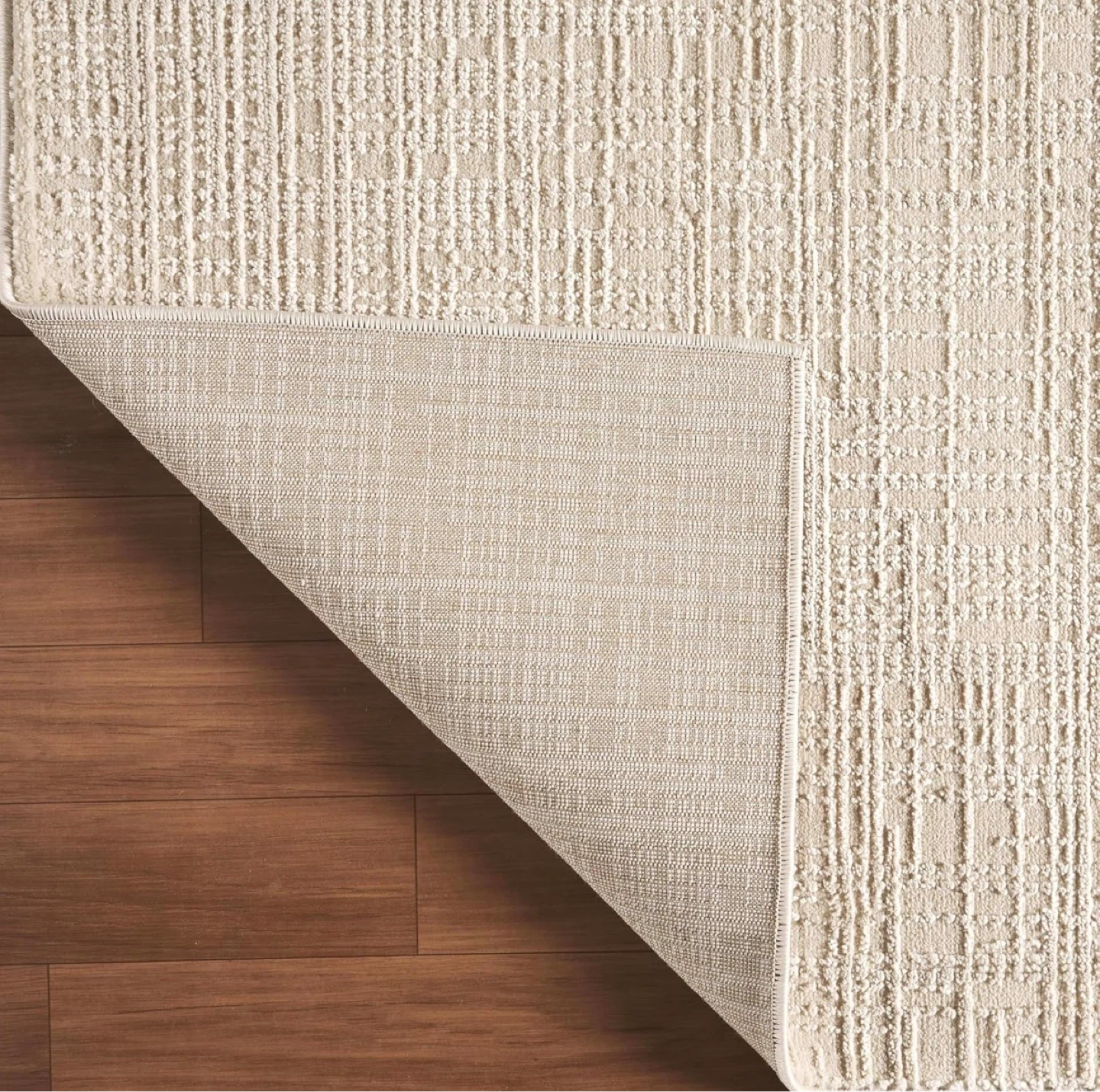 NEW Rug - Neutral Textured Geometric Design - photo 3