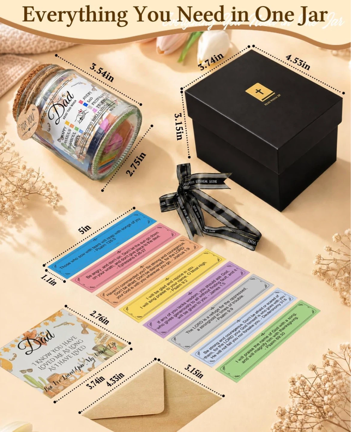 Bible Verses Jar for Dad - photo 4