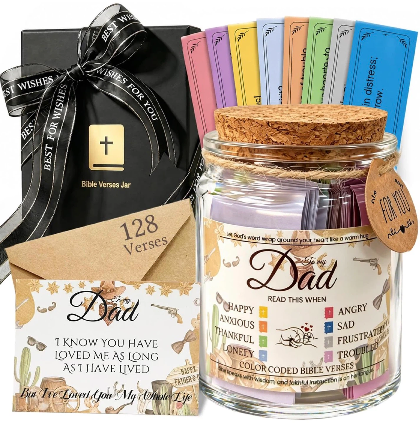 Bible Verses Jar for Dad