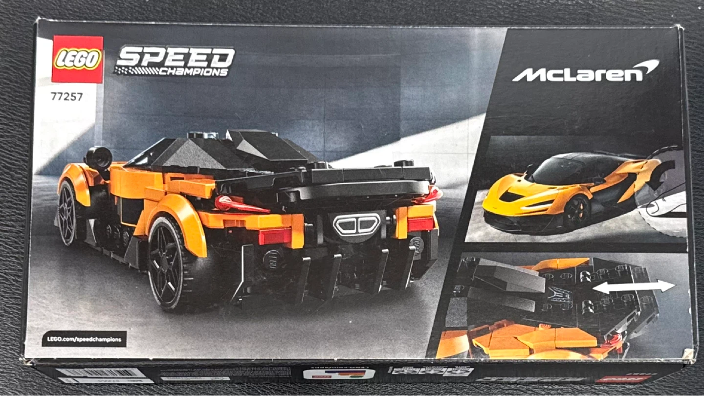 LEGO Speed Champions McLaren W1 Building Toy - photo 2