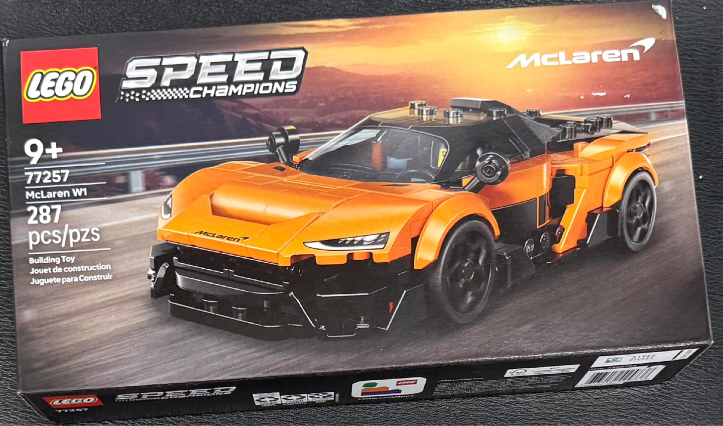 LEGO Speed Champions McLaren W1 Building Toy