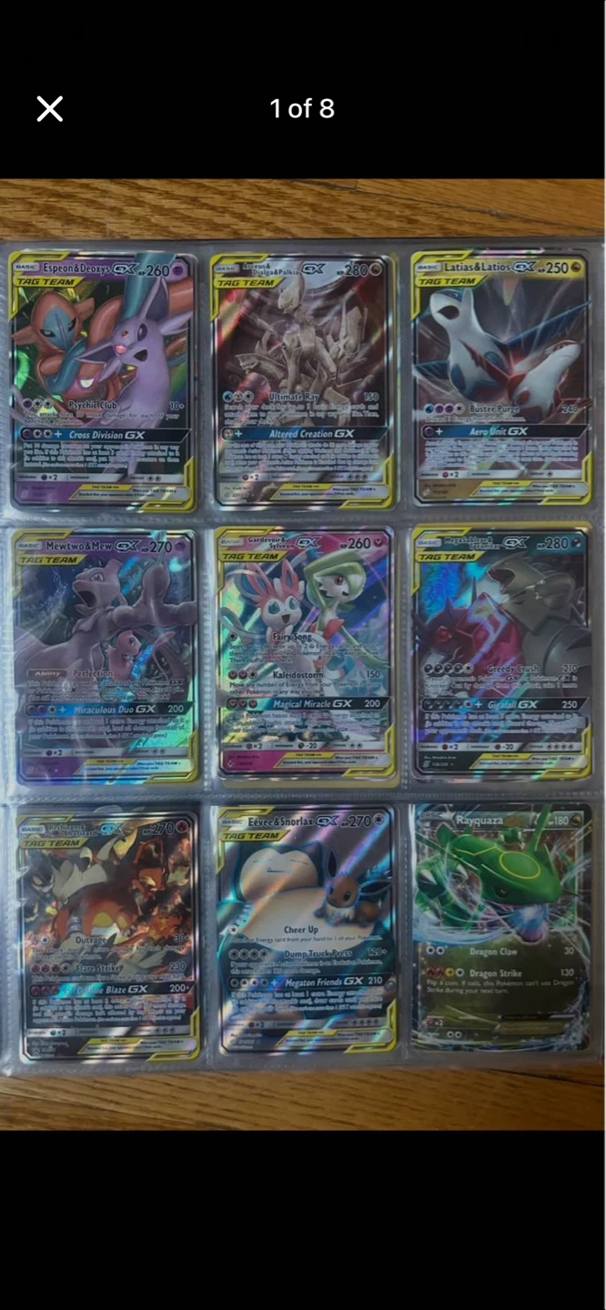 Pokemon Trading Cards Collection