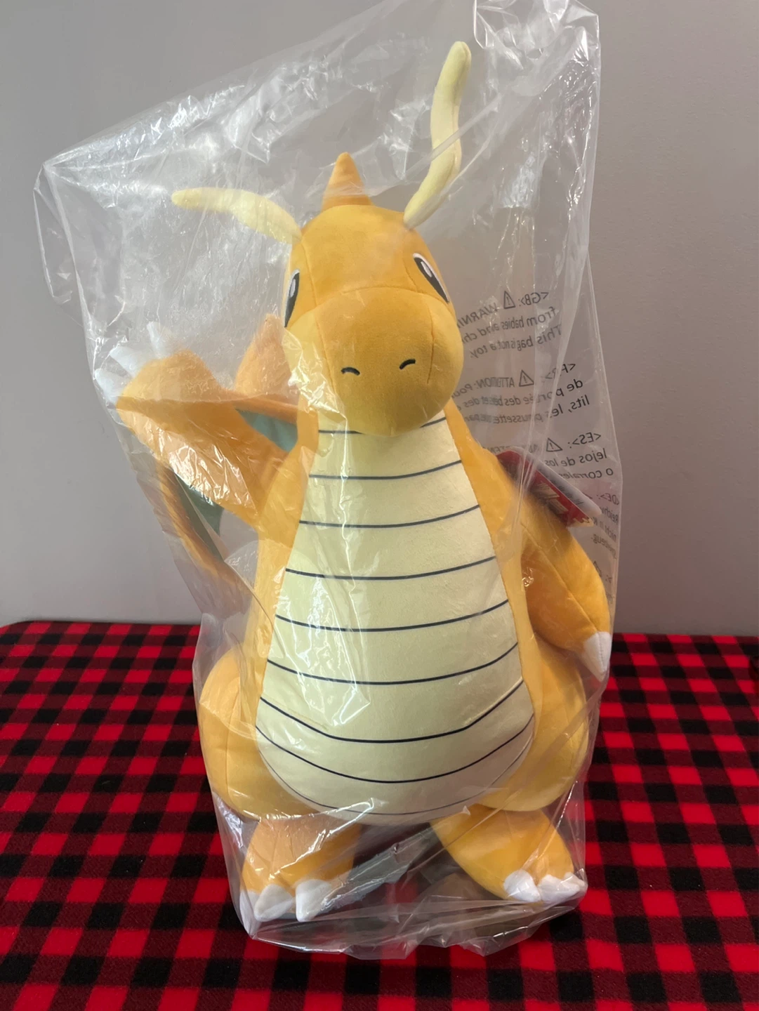 Pokemon Dragonite Plush Toy 24in