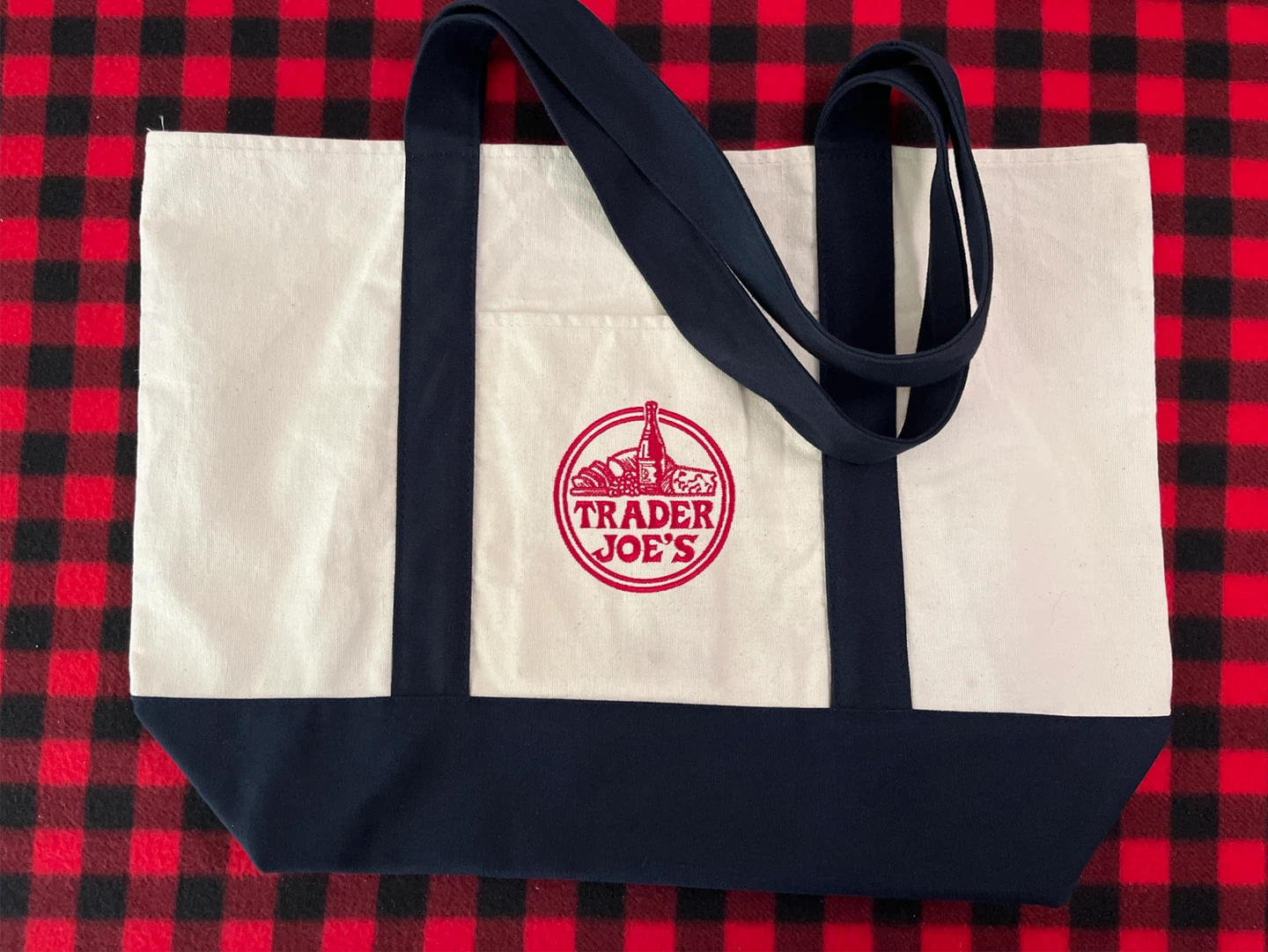 Trader Joe's Canvas Tote Bag