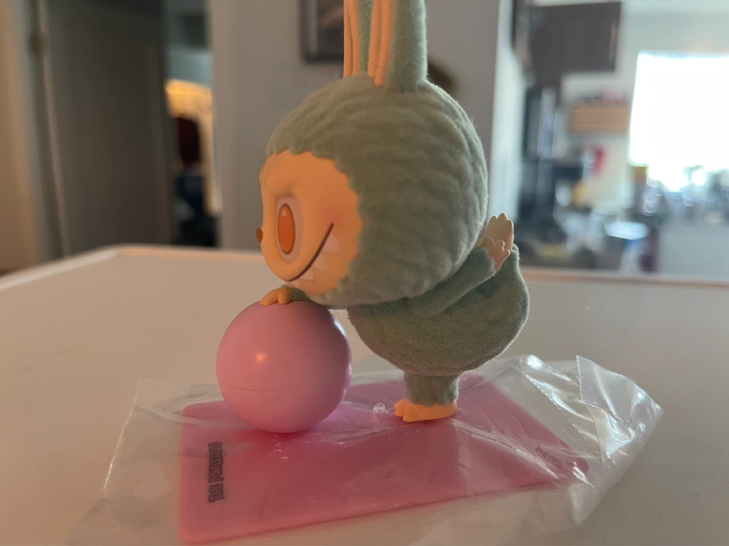 Yoga Labubu Figure with Stand - photo 2