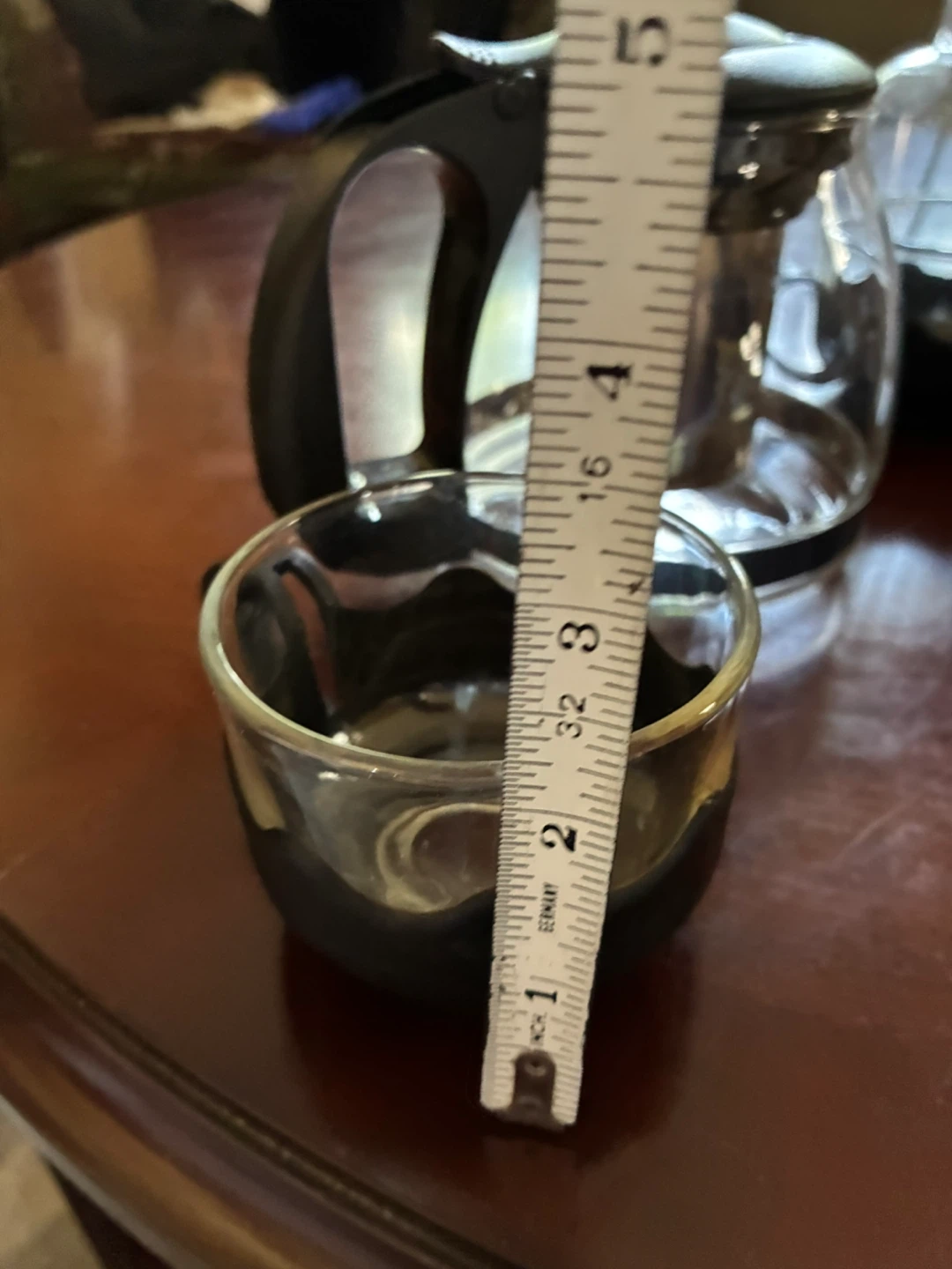 $6 new tea pot cups 5-piece borosilicate glass tea infuser set - photo 5