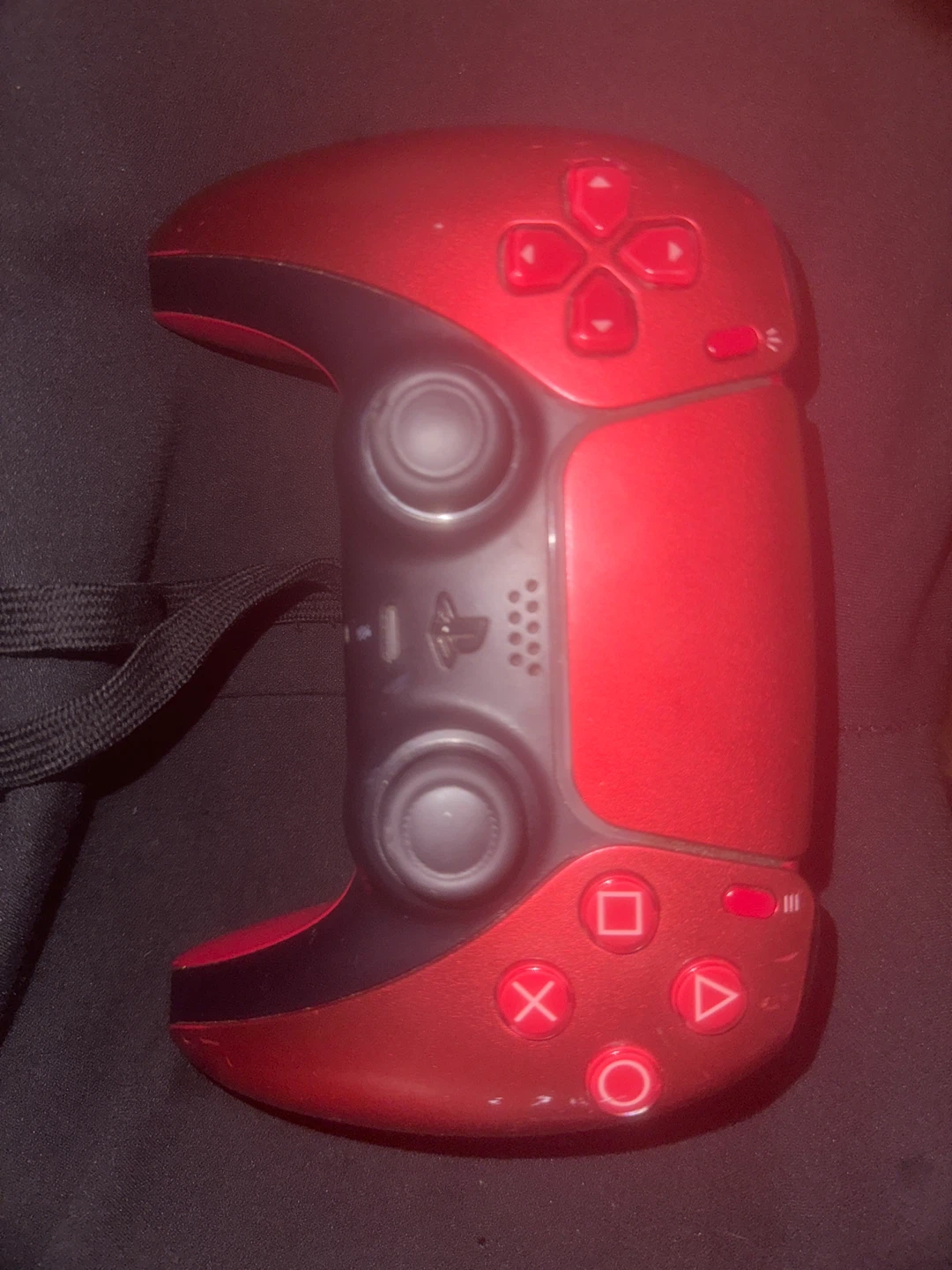 Red Sony PlayStation DualSense Wireless Controller