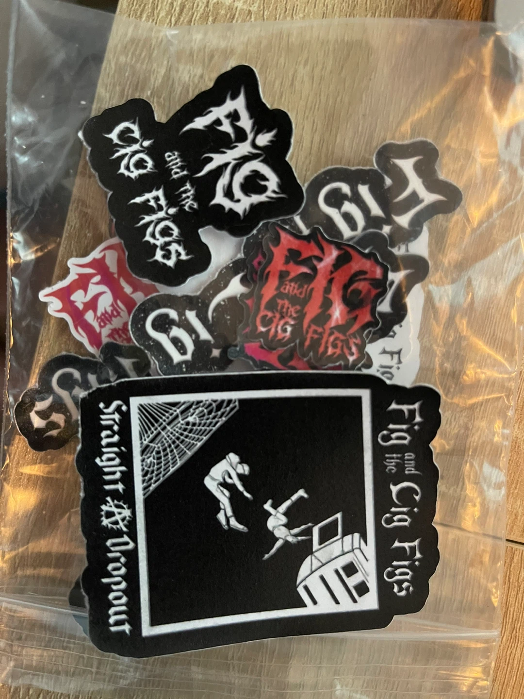 Dimension 20 “Fig and the Cig Figs” Stickers