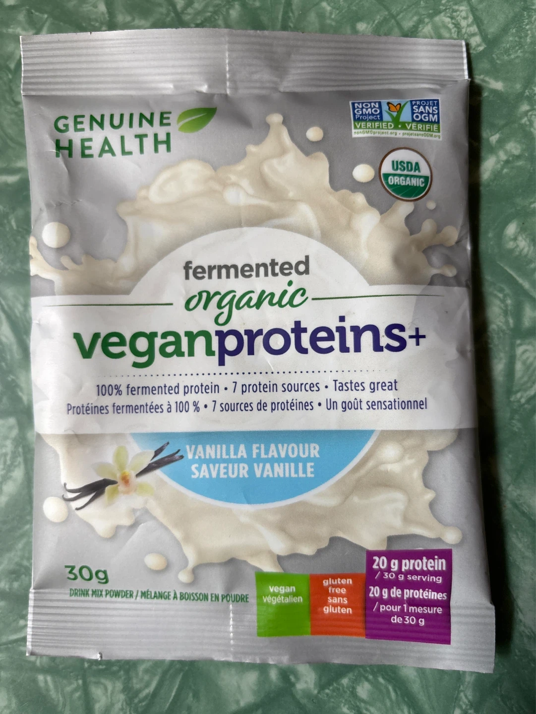 ⚽️Genuine Health Fermented Organic Vegan Vanilla Flavour