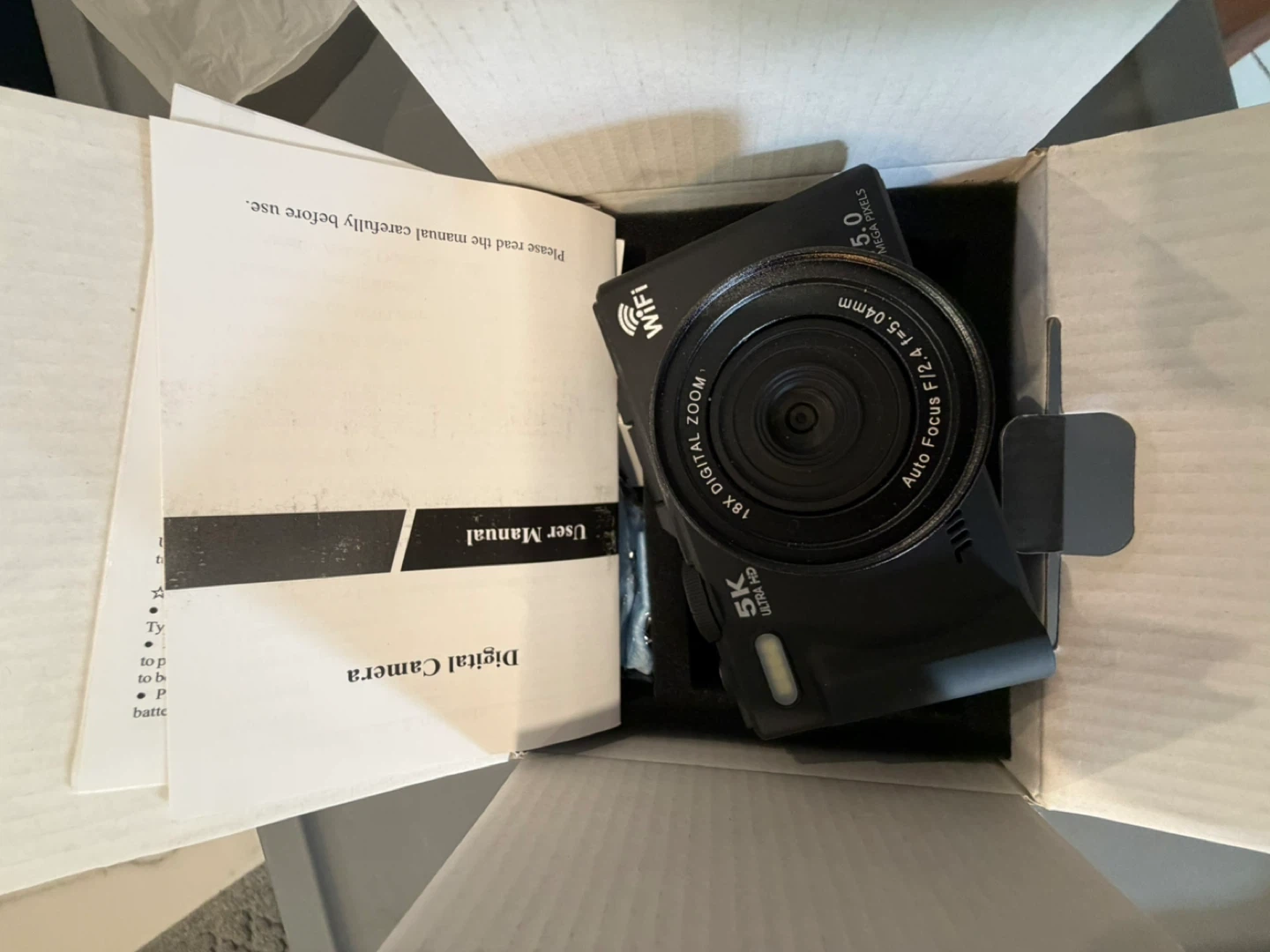 5K Digital Camera with 18x Zoom - photo 2