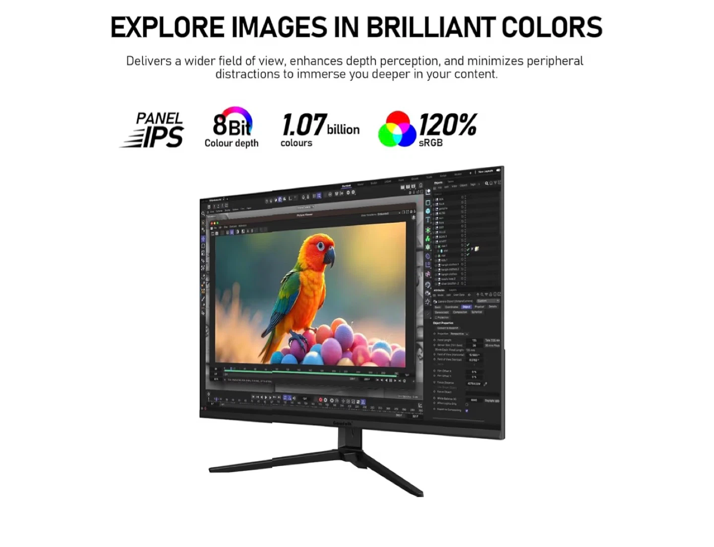 28" 4K UHD IPS Monitor - photo 3