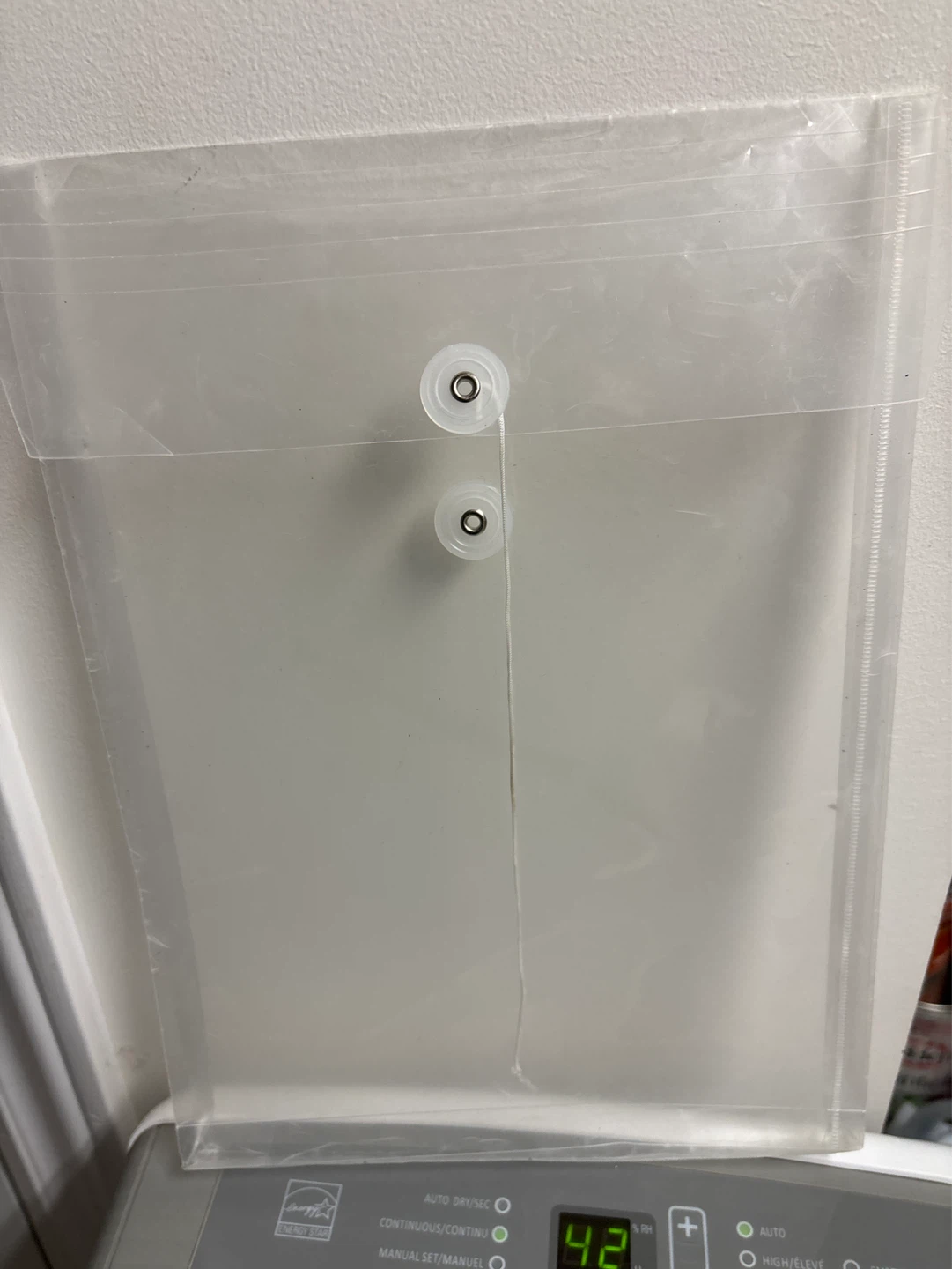 ⚽️Clear Plastic Envelope with String Tie Closure