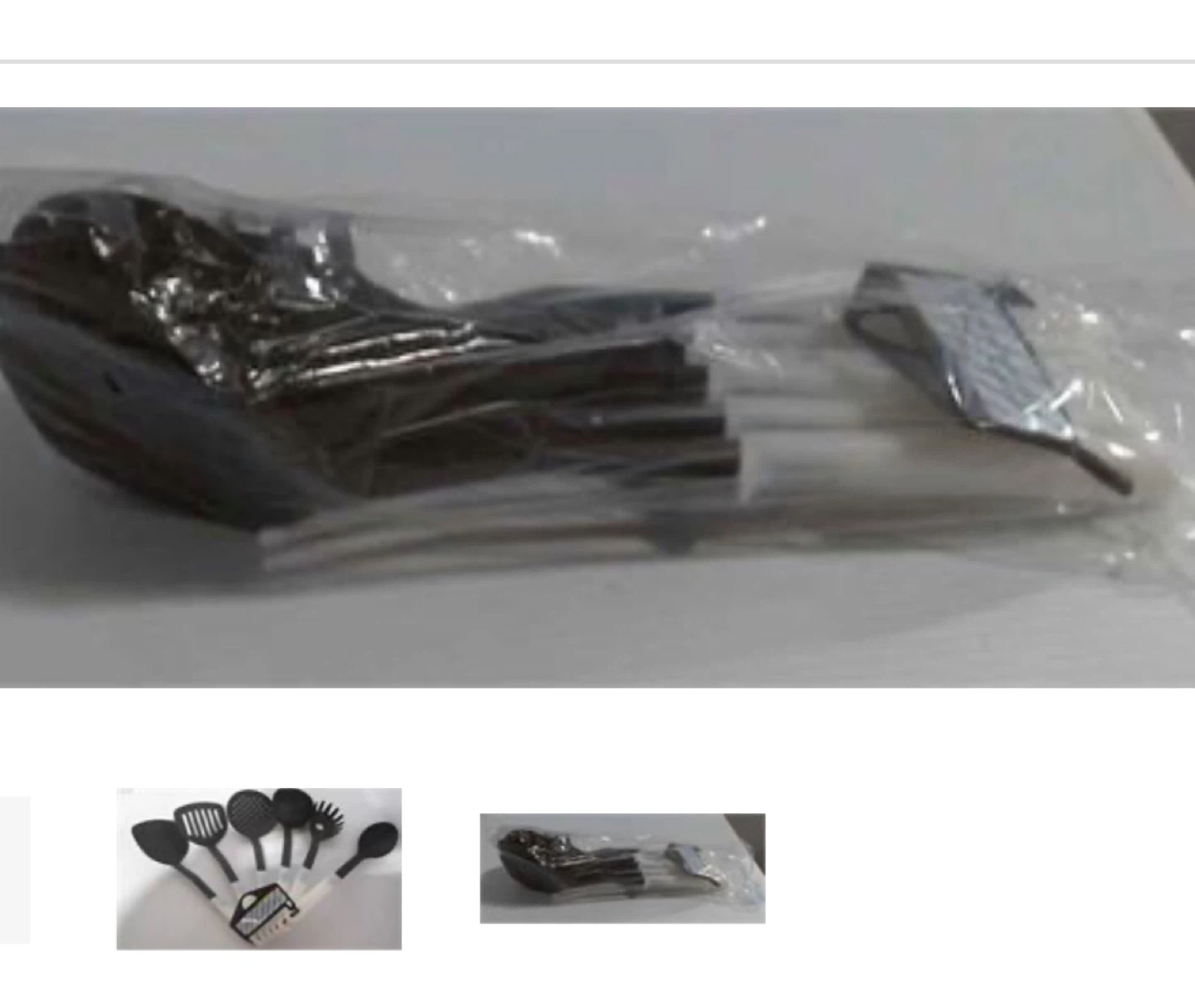 Black Kitchen Utensil Set - photo 2
